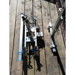 Fietsendrager met (caravan) disselklem Twinny Load