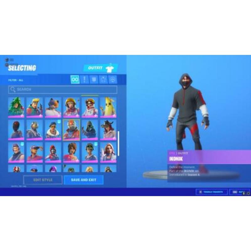 Fortnite Account €20 Psn / bekijk beschrijving