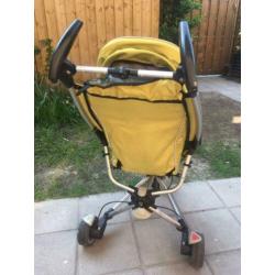 Quinny Zapp lime met maxicosi adapters