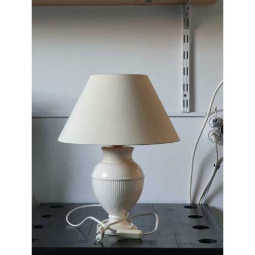 Schemerlamp cremekleurig
