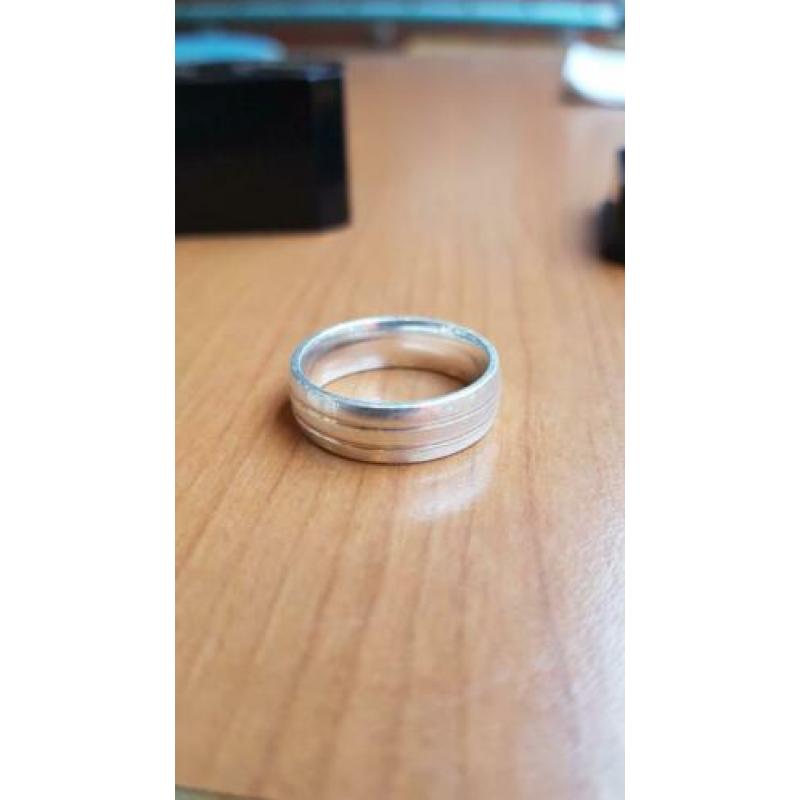 Hoogwaardige Dito-ring van stering zilver