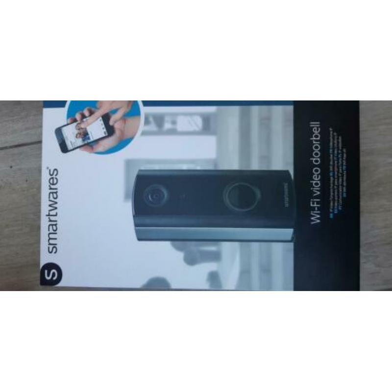 Smartwares HD video deurbel wifi accu en/ of bedraad