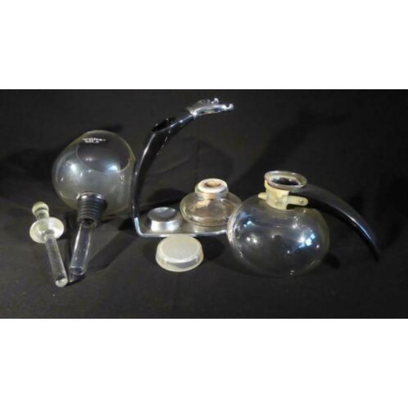Cona Size B koffiezetter met houten koffiemolen