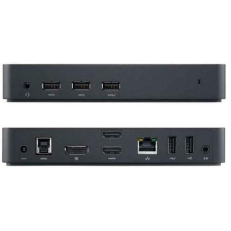 Dell USB 3.0 Ultra HD Triple Video Docking D3100