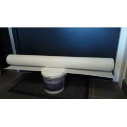 glasvezelbehang ±15m incl. lijm
