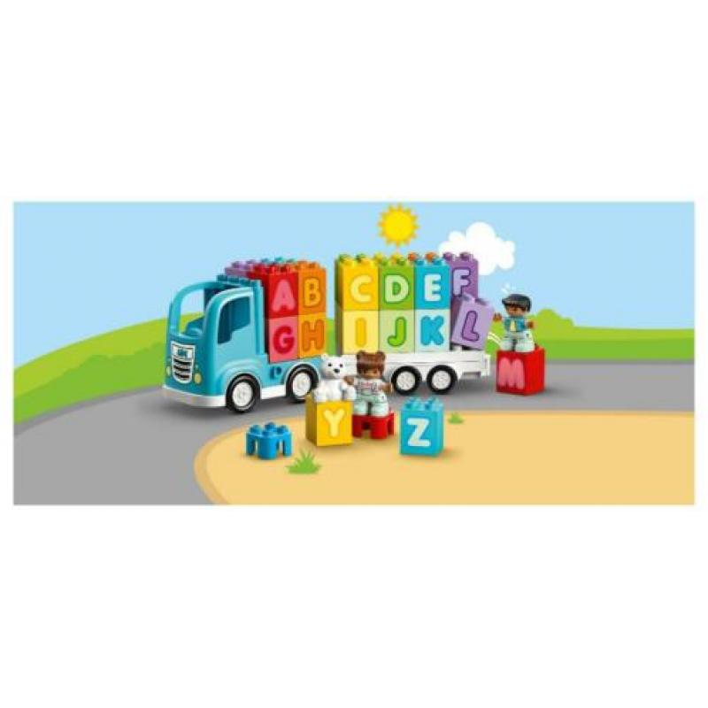 LEGO Duplo ACTIE 10915 Alfabet Vrachtwagen 36delig