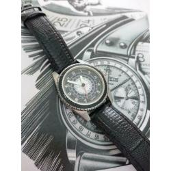 Heren horloge esprit compas staal quartz 40,7mm ex kroon
