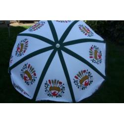 Dommelsch bier parasol (nr.1) gebruikt