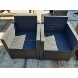 2 x allibert loungeset