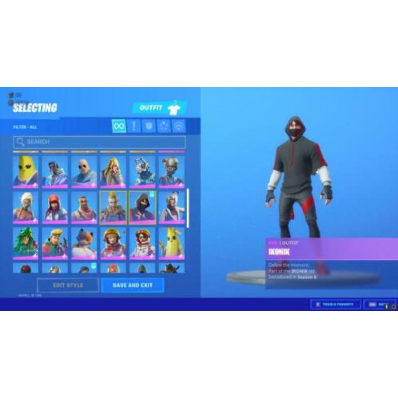 Fortnite Account €20 Psn / bekijk beschrijving