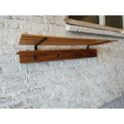 vintage teak kapstok