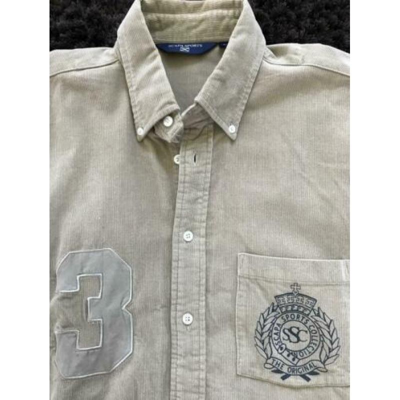 Scapa corduroy overhemd mt 41