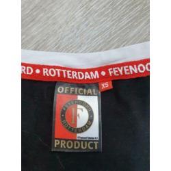 Meidenshirt Feyenoord maat S V-hals zgan