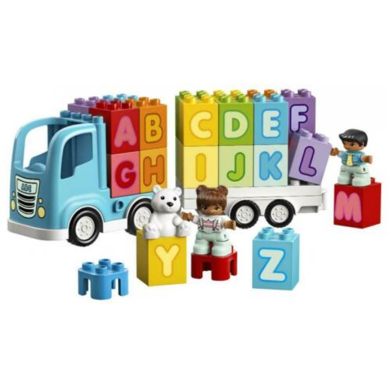 LEGO Duplo ACTIE 10915 Alfabet Vrachtwagen 36delig