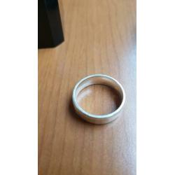 Hoogwaardige Dito-ring van stering zilver