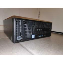 HP 280 G2 i3-6100 zakelijke desktop + dell monitor