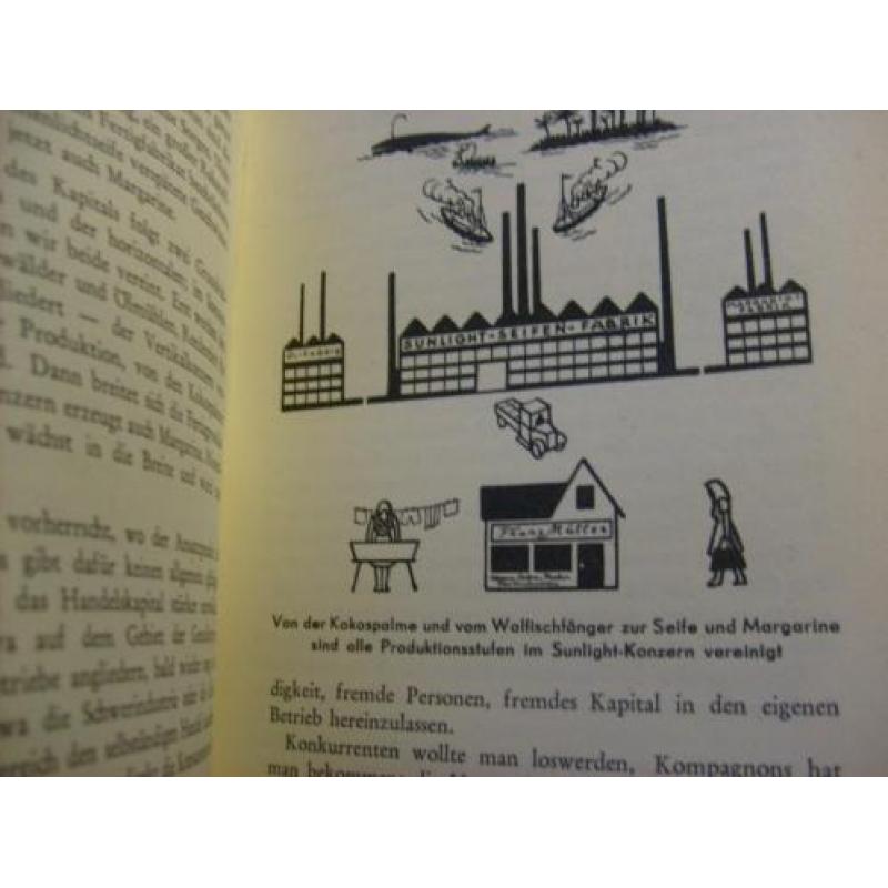 ZELDZAAM boek 1937 VOLKSWIRTSCHAFT Fur Dich militaria WWII