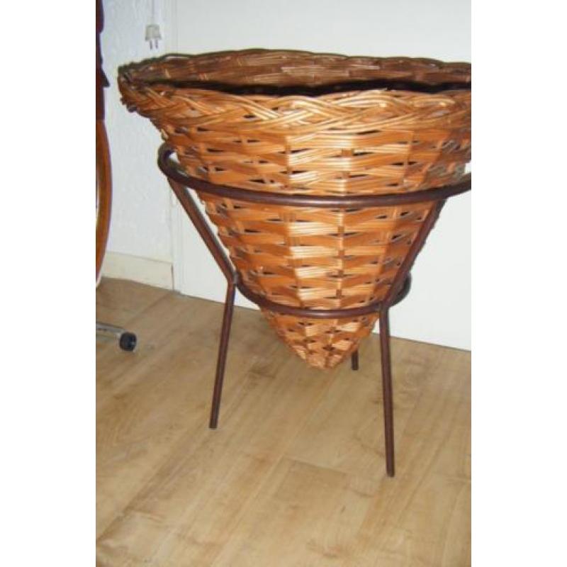 Puntgave originele oude winkelmand,winkelkorf,vintage,retro