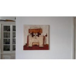 Origineel olieverf schilderij van Ineke Voigt