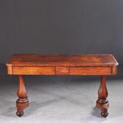 Antieke bureaus / Vroeg Victoriaanse schrijftafel / wandt...