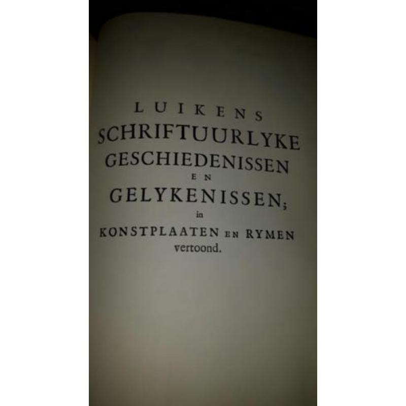 Luikens schriftuurlijke geschiedenissen en gelykenissen 1712