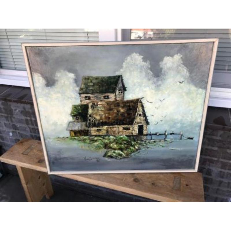 Mooi schilderij K v d Schans