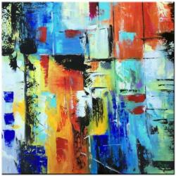 Abstracte olieverf schilderijen, goedkoopste van Nederland!