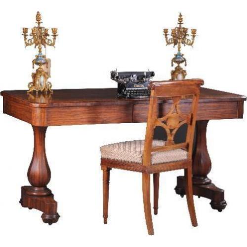 Antieke bureaus / Vroeg Victoriaanse schrijftafel / wandt...