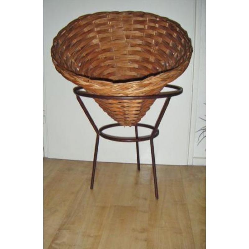 Puntgave originele oude winkelmand,winkelkorf,vintage,retro