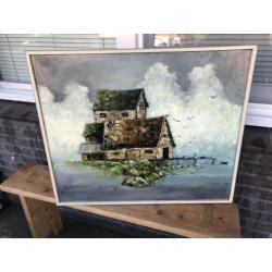 Mooi schilderij K v d Schans