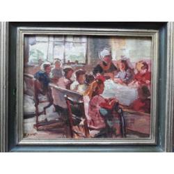 Hein Kever 1854-1922Schoolklas in Laren 1890