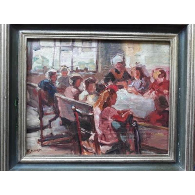 Hein Kever 1854-1922Schoolklas in Laren 1890