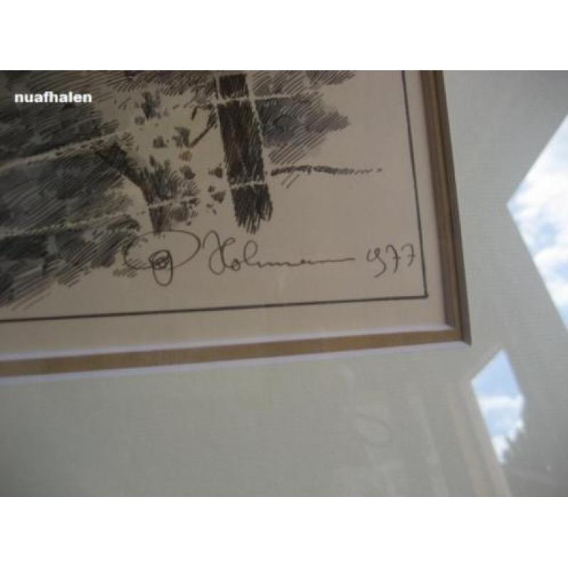 Tekening Oude Toren Beek en Donk erg mooi nuafhalen 12,50