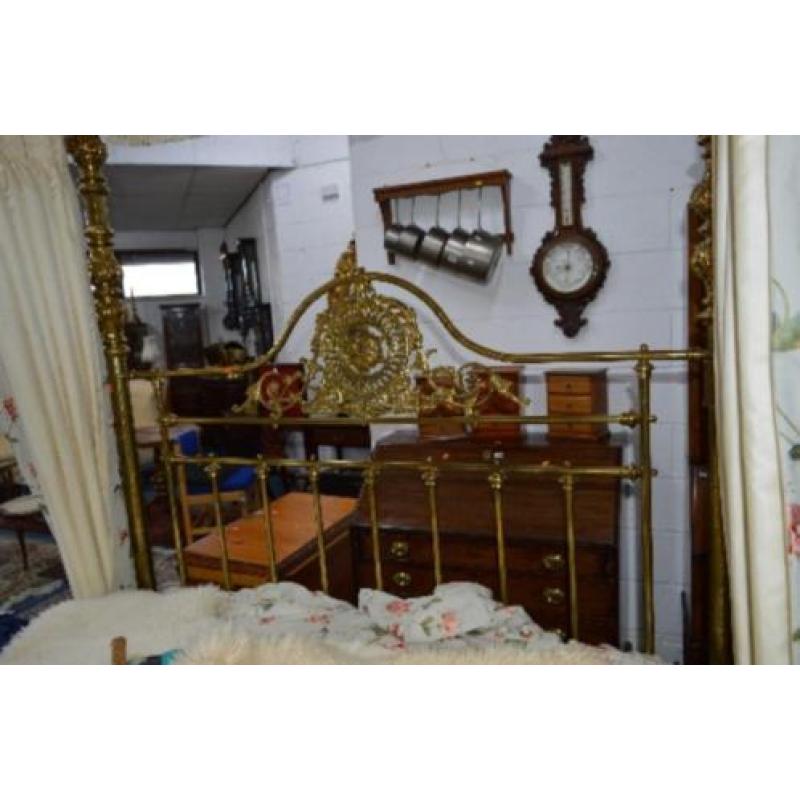 Zeer fraai en zeer zeldzaam Frans Napoleon III, 4 posterbed