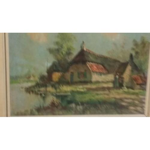 Olieverfwerk van jannus de vries