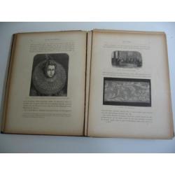 antiek boek kant: Histoire de la dentelle 1892 Bury Palliser