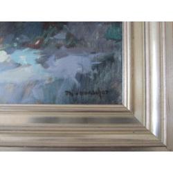 ======THEO VAN OORSCHOT 1910-1989==rozen in vaas======