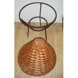 Puntgave originele oude winkelmand,winkelkorf,vintage,retro