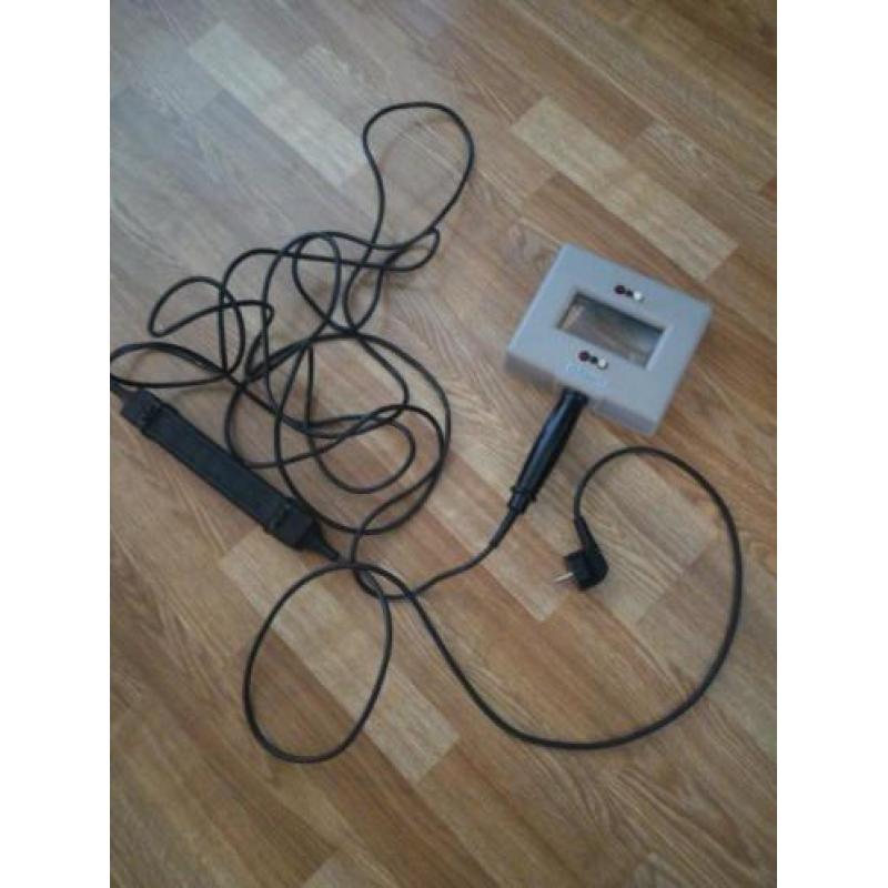 Schilderij controle lamp, kust, olieverf