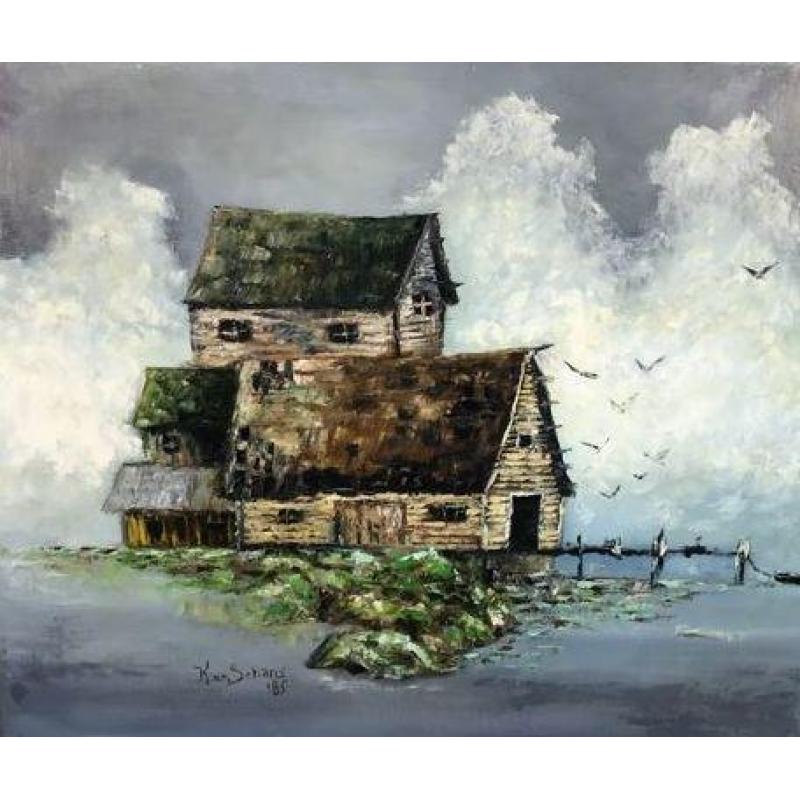 Mooi schilderij K v d Schans