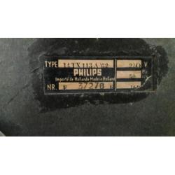 oude tv zwart/wit 1955