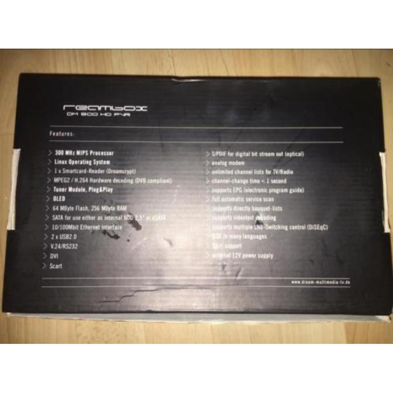 Dreambox DM 800 HD PNR+TWEE REDLINE