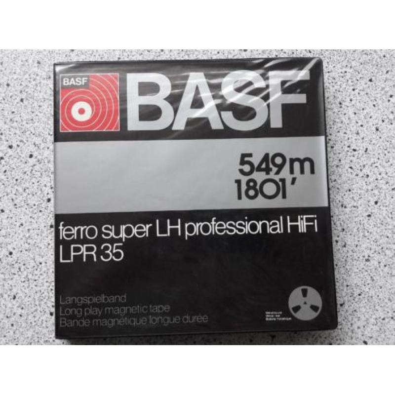 3x Bandrecorder banden (metaalspoel/BASF)