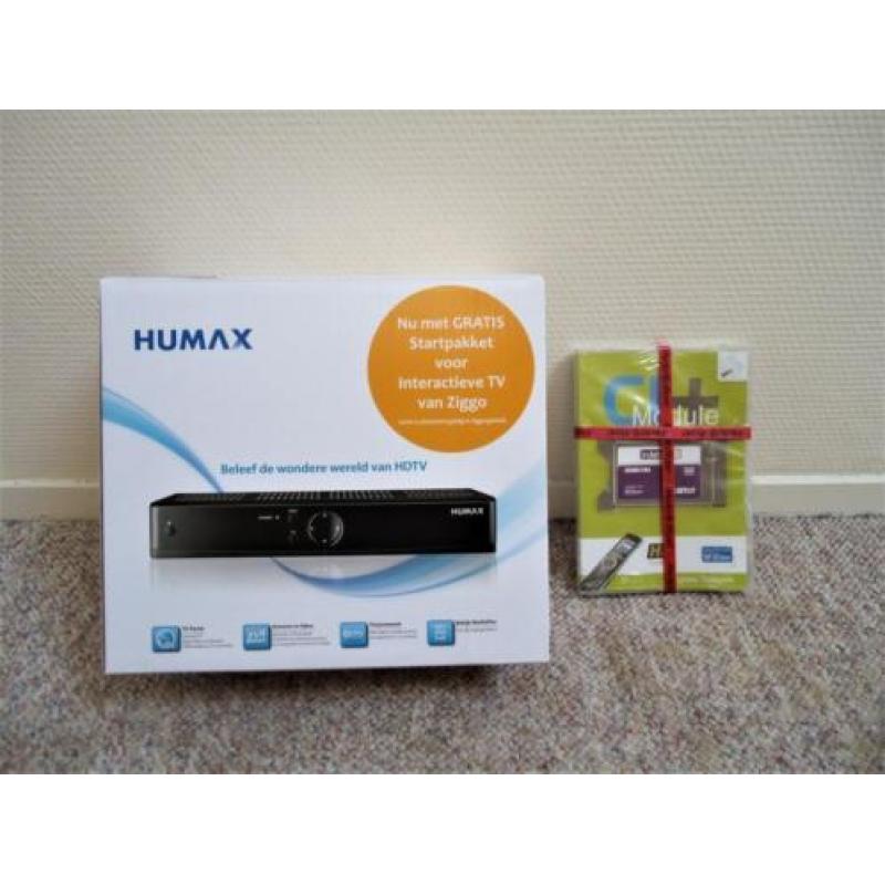 humax 5300c met doos en nieuwe ci tv module