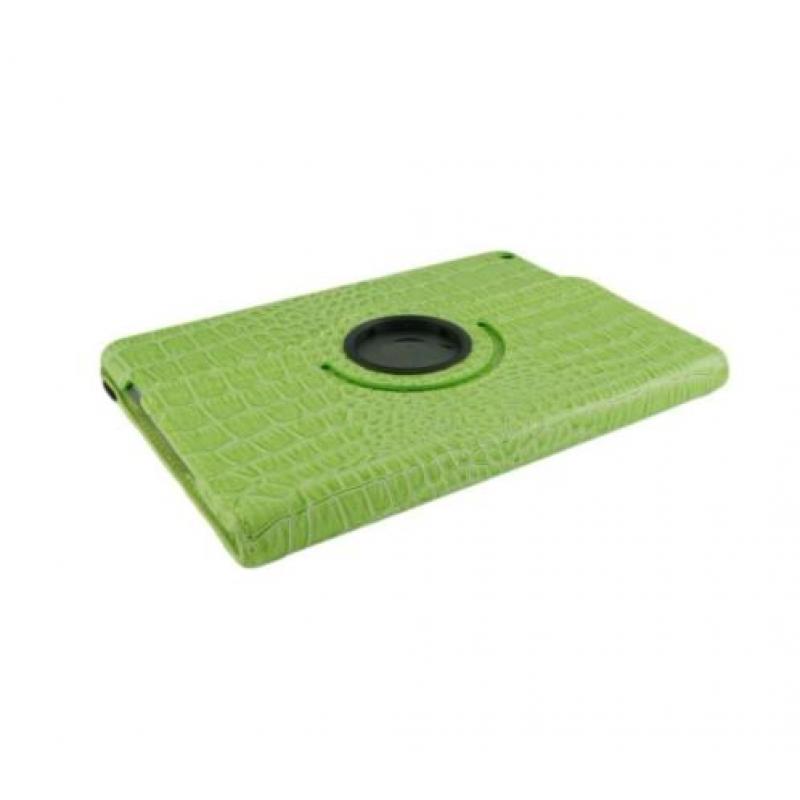 iPad 2 3 4 Krokodillen lederen hoes leer 360 graden