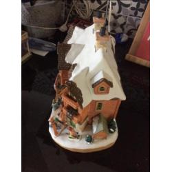 Lemax ski lodge
