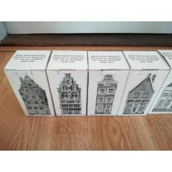 10 grachtenhuisjes nieuw in de verpakking van Blokker 100 ja