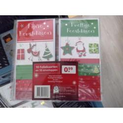 kerstkaarten 0,10 p.p. (nieuw)