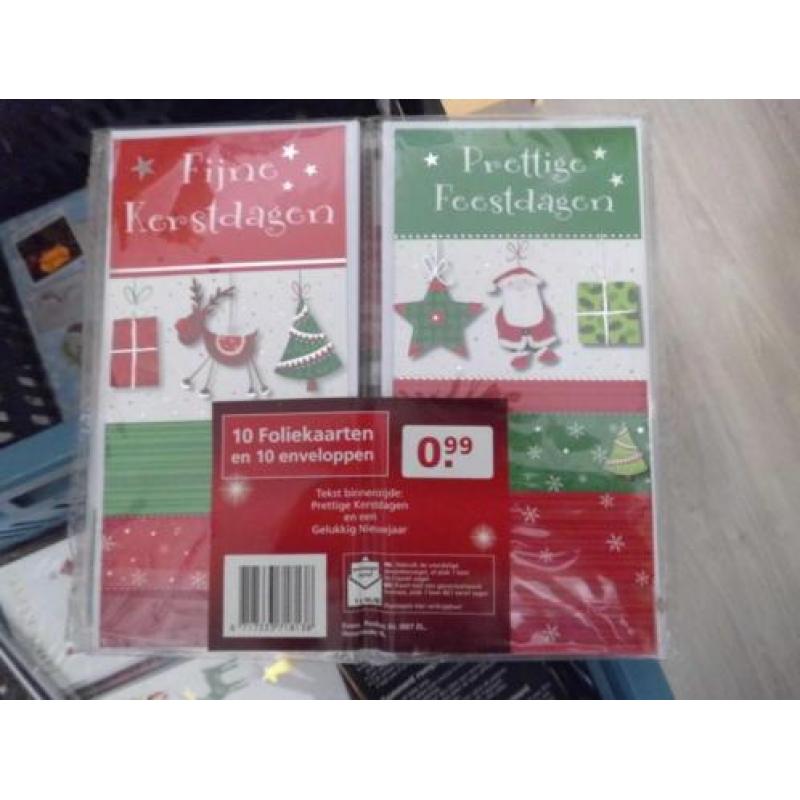 kerstkaarten 0,10 p.p. (nieuw)
