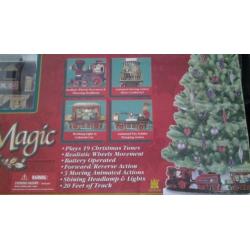 Zeer Grote kerst trein christmas magic express kersttrein
